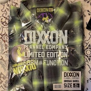 DIXXON Men's Limited Edition Flannel Shirt - Dimebag Darell